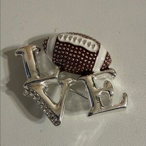 Napier Football Brooch-NWOT